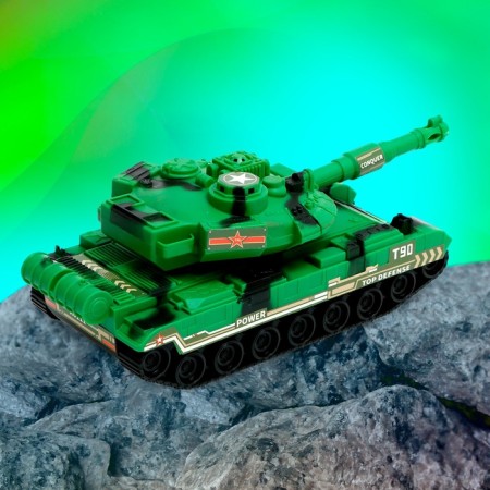 The set of robots "Tank battle" will be transformed, in the set 2 pieces-12