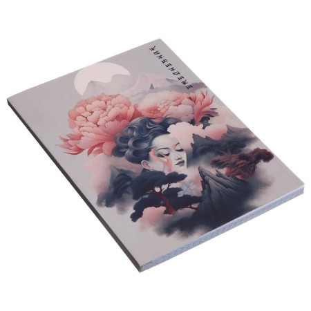 The diary of a non -stroke A5 80 sheets, soft cover "Eastern Beauty"-2