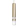 Bra "Gella" LED 6W 3000k Brass 4x4x30cm