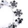 Wire for crafts and decor "Snowflake" length - 5 meters, silver color