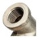 STOUT SFT-0014-000014, 1/4 ", internal/internal thread, nickelled brass
