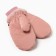 Women's mittens minku, pink color, 25 cm