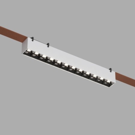 DK5570-WB Belty Grill Lamp with LED L323MM H45MM 48V 24 ° 4000K IP20 white with black A
