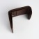 Women's wallet on a magnet, brown color