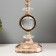 Board lamp with backlight "Rundy" E27 40W gold 24x24x41 cm