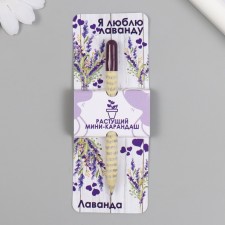 Growing Mini Gift pencils I love Lavender 