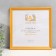 Photo frame tree "Image Art" C18 25x25 cm, (plastic screen), amber