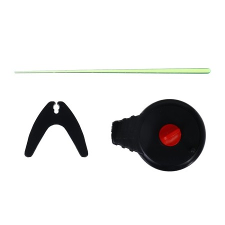 Winter fishing rod "balalaika" Us-1 whip polycarbonate, red color-5