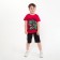 Shorts for a boy, black color, height 140 cm