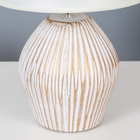 Table lamp 16615/1gy E14 40W white 22x22x35 cm Risalux 6258676-4