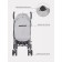 Stroller walking children's Rant Basic "Tango" RA352, folds on a cane, color Silver Grey