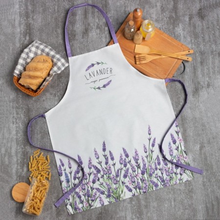 Apron Ethel Lavender 60x70 cm, 100% HL, sarzha 190 g/m2