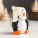 Souvenir Ceramics "Penguin in a cap with pompom" MIXs 3.7x2.8x6 cm