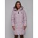 Coat insulated winter female, size 44, purple color