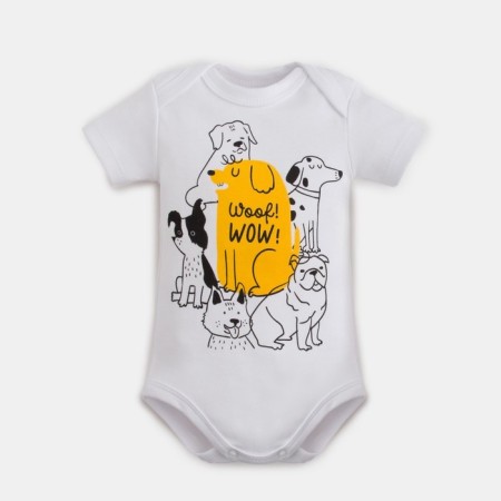 Body crumb I "DOGS", height 68-74 cm, white color