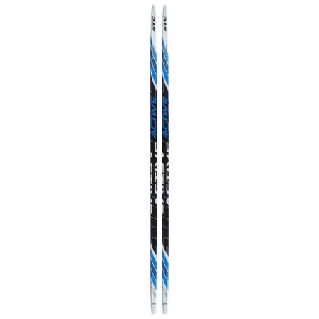 Plastic skis, 200 cm, with a notch, Mix color-7