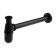 Syphon Zein English, for a shell, bottle, 1 1/4 "x 32 mm, zinc, black