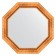 Mirror in the baguette frame, Roman gold 88 mm, 76.6x76.6 cm
