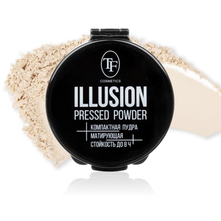 Face powder TF ILLUSION, compact, tone 03 neutral