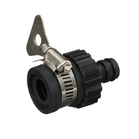 An objective fitting with a mount on a crane, 1/2 "(12 mm) - 3/4" (19 mm) - 1 "(25 mm), with a clamp, fast -fast compound, plastic, rubber, Greengo