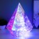 Night "Triangle" LED transparent 25x25x30 cm Risalux