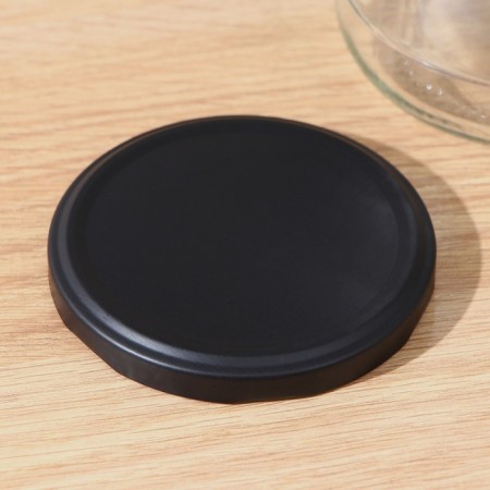 Conservation covers of the share, TO-82 mm, metal, black matte color, 20 pcs-5