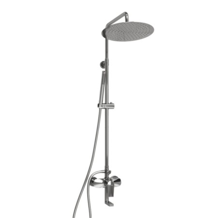 The shower system wasserkraft A166.16.16.137.087.ch, tropical shower, shower, chrome