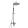 The shower system wasserkraft A166.16.16.137.087.ch, tropical shower, shower, chrome
