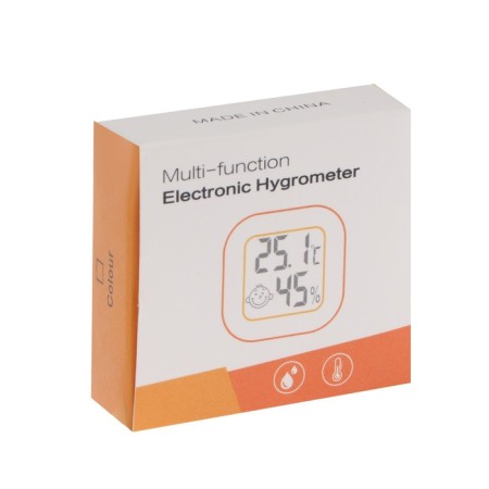Electronic thermometer LTR-08, temperature sensor, humidity sensor, white-4