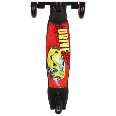 Graffiti Drive, Pu 110/75 mm, ABEC 7 wheels, red color-5