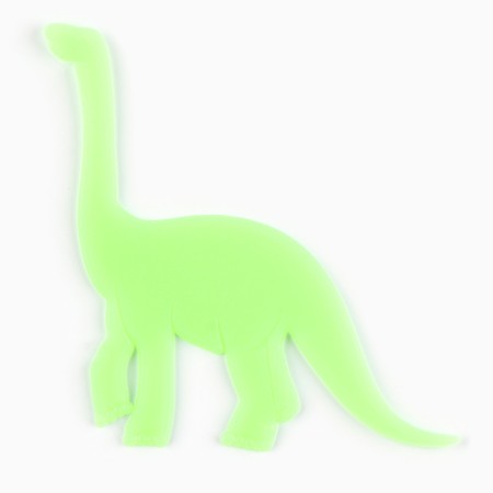 Set for creativity "dinosaurs", stickers for decor luminous in the dark-2