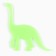 Set for creativity "dinosaurs", stickers for decor luminous in the dark