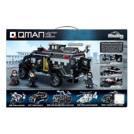 Designer Special Forces "Assault jeep", 1250 parts-5