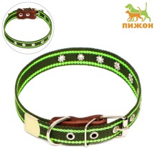 Collar of tarpaulin dimensionless single-layer, 57 x 2.5 cm, Osh 25-45 cm, khaki/Green