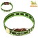 Collar of tarpaulin dimensionless single-layer, 57 x 2.5 cm, Osh 25-45 cm, khaki/Green