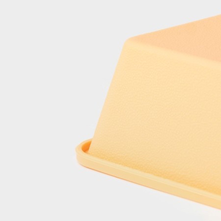 Baking uniform “Bread”, silicone, 22 × 11 cm, intra -size 20.7 × 10 cm, peach color-4