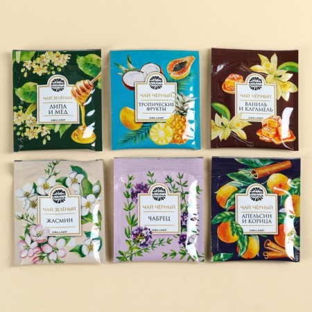 Tea collection "Happiness in each moment", 54 g (30 bags x 1.8 g).-3