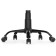 Computer chair thibault plastic/velor, black/black 60x60x81 cm