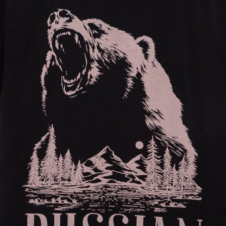 Male T -shirt "Bear" p. 54, black-7