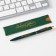 Golden Teacher Gift set: matte handle metal blue paste and an eco -leather cover
