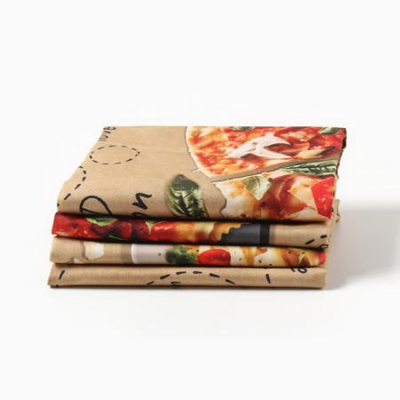 Set of towels "Ethel" Italian Food 4 pcs, 100% cotton-5