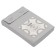 Essential pillowcase set, size 70x70 cm, 2 pcs, color gray