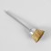 Brush - brush for cleaning mills, copper, silver/golden color