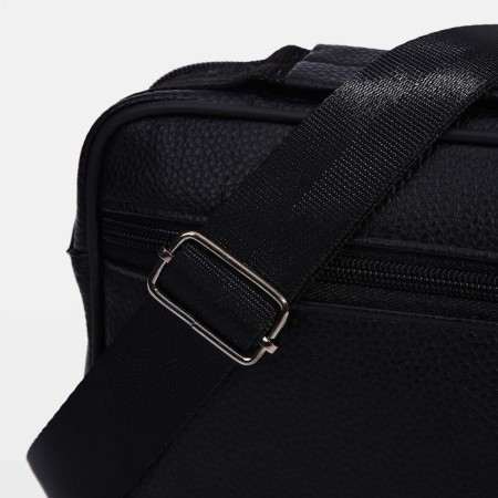 Male bag, black color-4