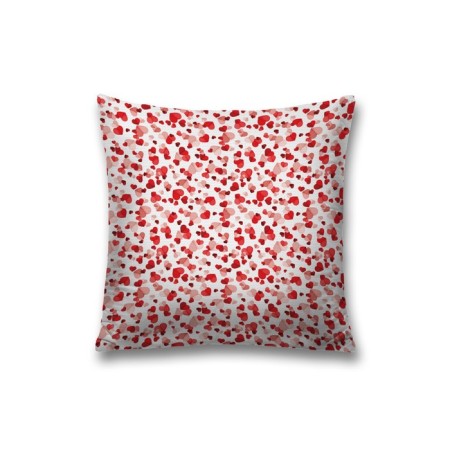 Pillowcase decorative "abundance of hearts", on a zipper, size 45x45 cm