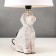 Table lamp 21160/1 E14 40W white 20x20x34 cm Risalux