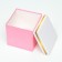 Self -charged pink box 15x15x15 cm