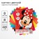 Cardboard color, A4, 8 sheets, 8 colors, non -unilateral, in a folder, 220 g/m², Minnie Mouse