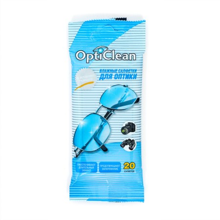 Wet Opticalan napkins, for optics, 20 pcs-2