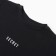 Female T-shirt, black color, ONE SIZE (42-46)